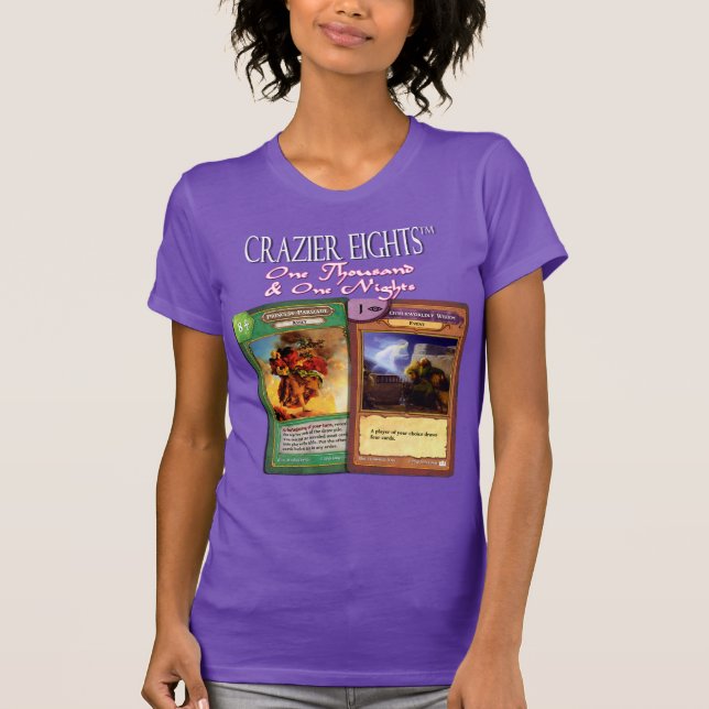Crazier Eights: 1001 Nights T-Shirt (Frente)