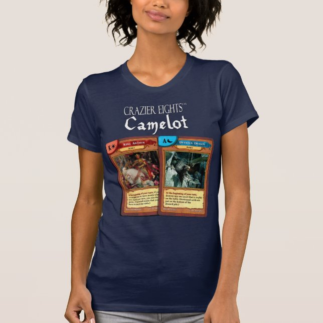 Crazier Eights: Camelot T-Shirt (Frente)