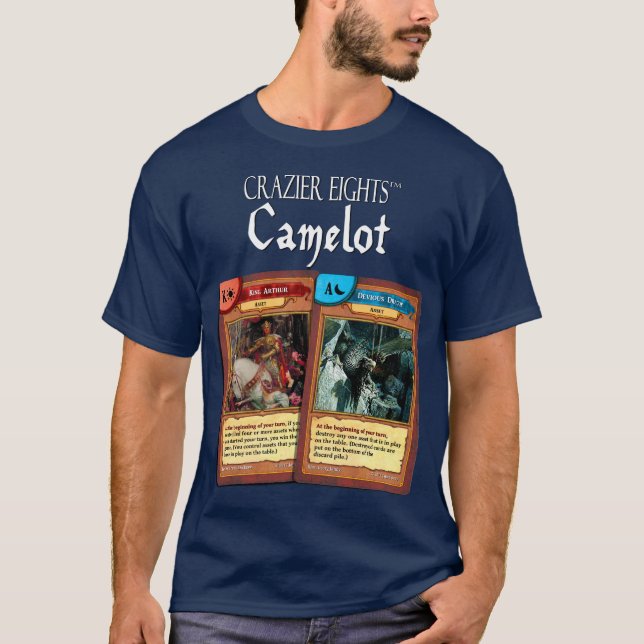 Crazier Eights: Camelot T-Shirt (Frente)