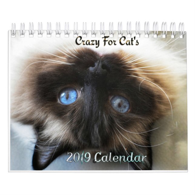 Crazy sobre o calendário das paredes do Cats 2023 (Capa)