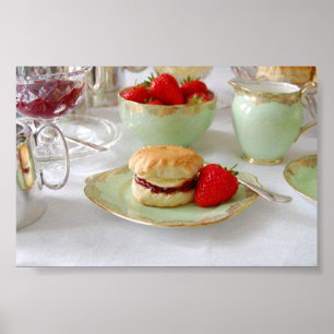 Cream Tea Poster