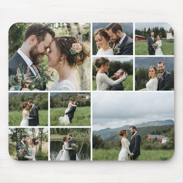 Create Your Own 10 Photo Collage Mousepad (Frente)