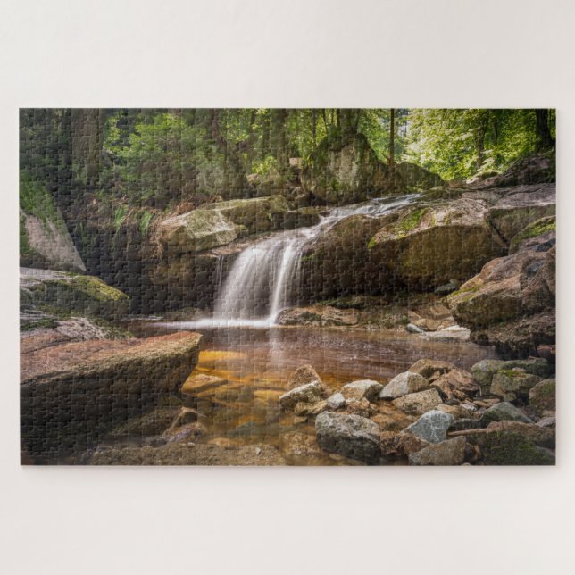 Creek Waterfall Quebra-cabeça (Horizontal)