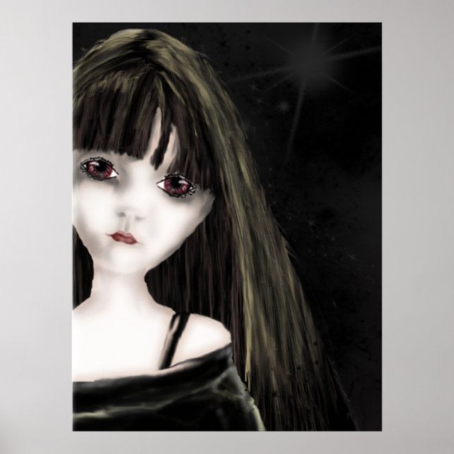 Creepy Girl Poster (Frente)