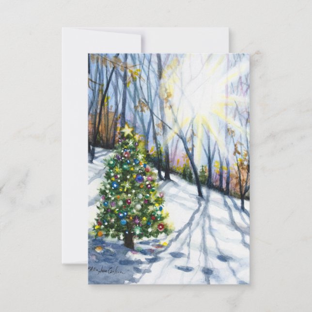 Creia no cartão de Natal (Frente)