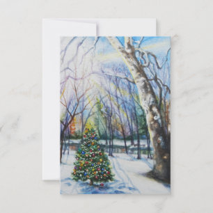 Creia no cartão de Natal