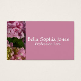 Creme cor-de-rosa Hydrangeas amarelas cor-de-rosa 