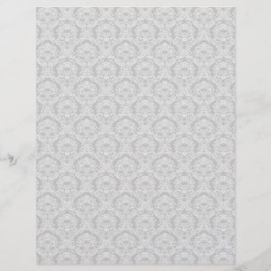 Creme Damask Medium