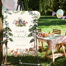 Creme de Animais Florestais Encantados Boas-vindas