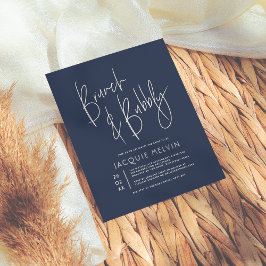 Creme de Orçamento e Marinho Azul Bridal Brunch e 