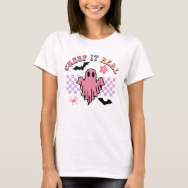 Creme de verdade | Ghost Halloween T-Shirt