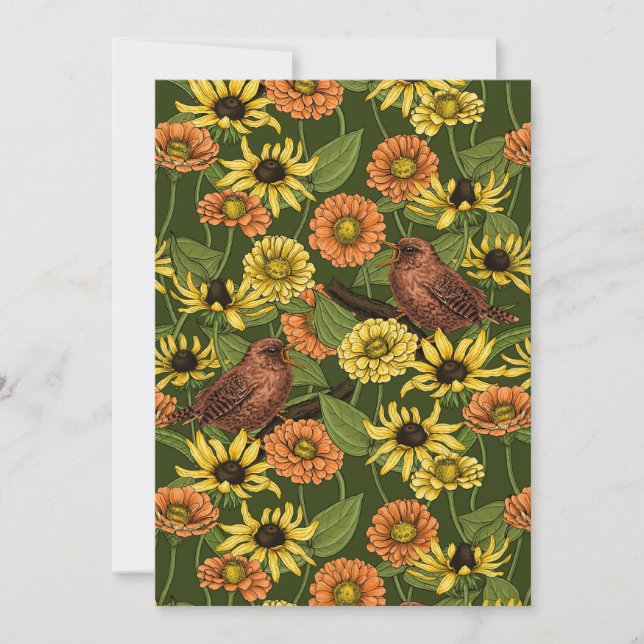 Crenças e flores em verde (Frente)