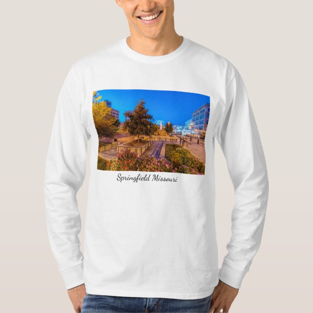 Crepúsculo Na Camisa Central De Park Long Sleeve S (Frente)
