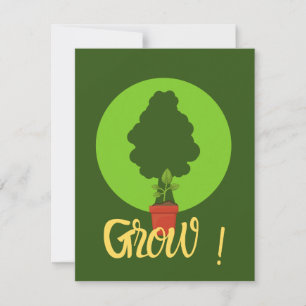 Cresça! Fique grande logo.