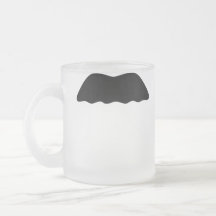 Cresça uma cara do Moustache da caneca de café do