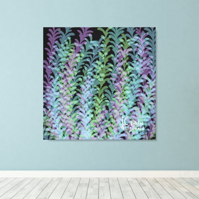 Crescendo Canvas Esticada Selvagem. (Insitu(piso de madeira))
