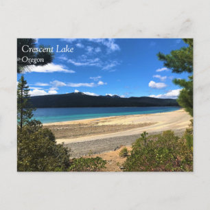 Crescent Lake, cartão postal do Oregon