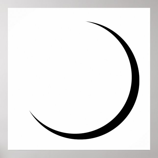 Crescent Moon Poster (Frente)
