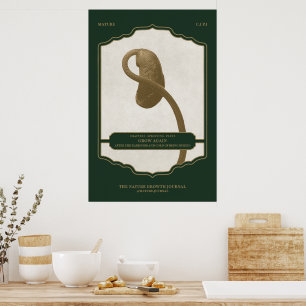CRESCER NOVAMENTE V1 - Papel Poster de valor (Matt