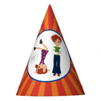 Crescimento acima com abadia e chapéu do partido