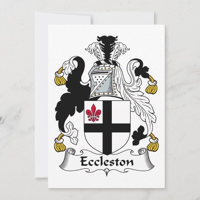 Crest da Família Eccleston (Frente)