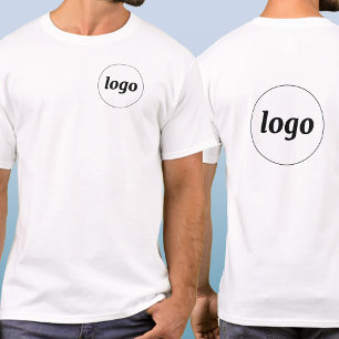 Crest de Logotipo Simples e Camiseta Promocional d