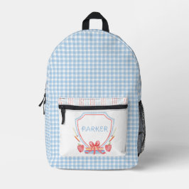 Crest Escolar | Grade School Gingham