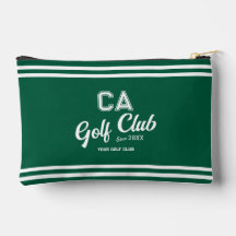 Crest Personalizado do Clube de Golfe Verde de Pré