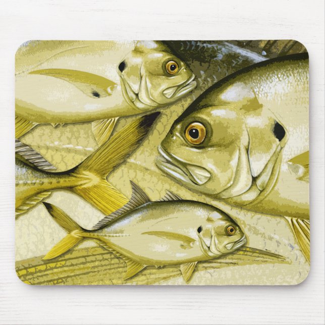 Crevalle Jack Mouse Pad (Frente)