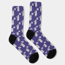 Crew Socks little ghost