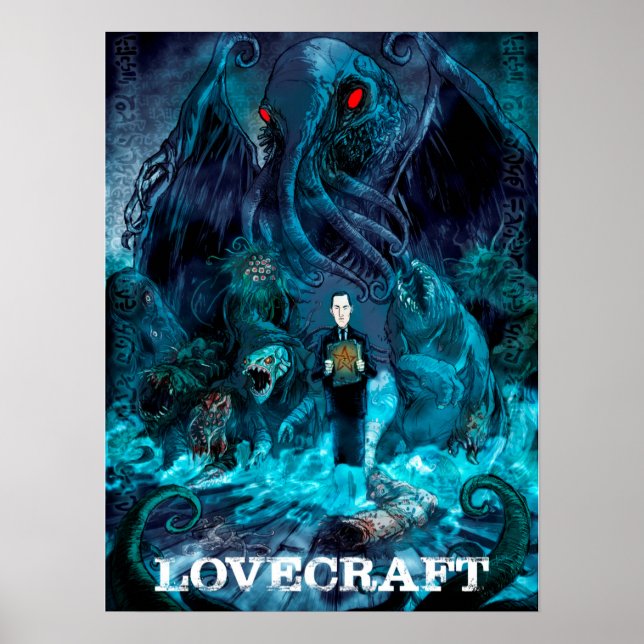 Criações de Lovecraft poster (Frente)