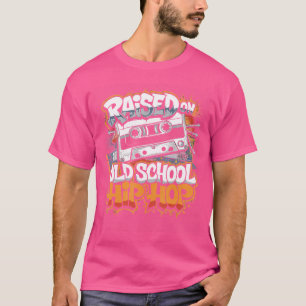 Criado Na Camiseta De Hip Hop Old School Cassete G