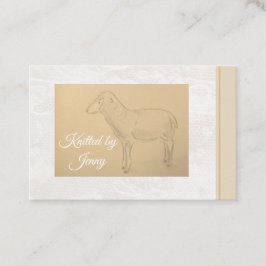 Criado por cartão de visita de ovinos