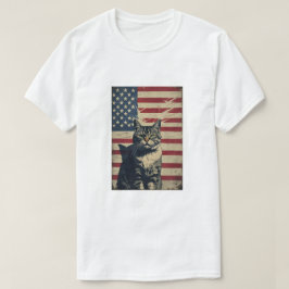 Criador da Liberdade - Camisa de Gato Patriótica