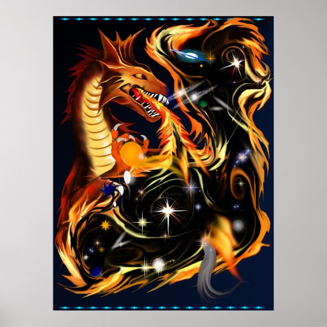 Criador De Galáxias Poster (Frente)