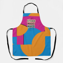 Criador de Magia da Cozinha Apron
