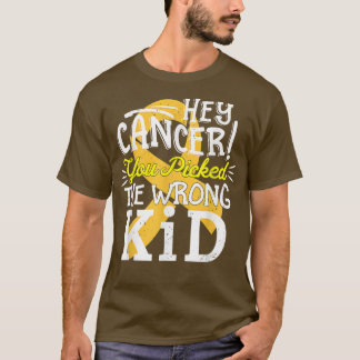 Criança Cancer Camisa De Consciência Sobrevivente 