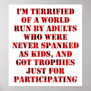 Criança-como o poster engraçado dos adultos