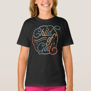 Criança de Deus Camisa Jesus, Crianças Cristão