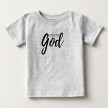 Criança de Deus Camiseta Bebê