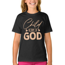 Criança de Deus - T-shirt infantil inspirada na fé