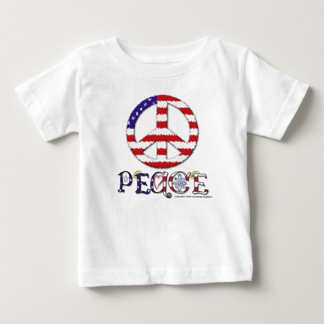 Criança de paz T-Shirt (Frente)