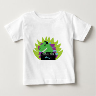 Criança Dj-asaurus Rex T-Shirt