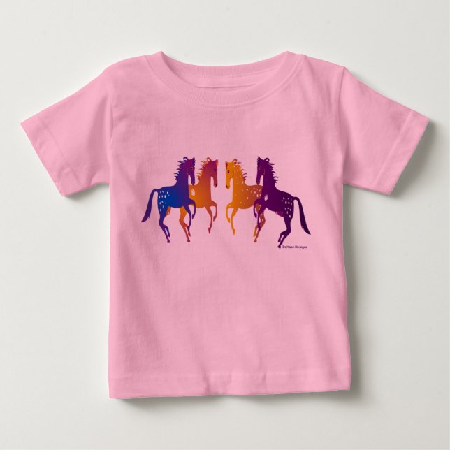 Criança dos Pôs Indianos T-Shirt (Frente)