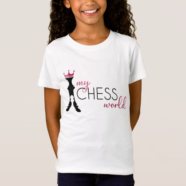 Criança é minha camiseta Chess World (Frente)