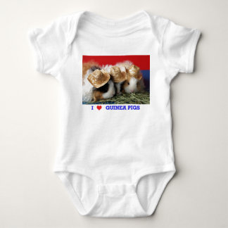 Criança Eu Amo Camisa De Porcos Da Guiné