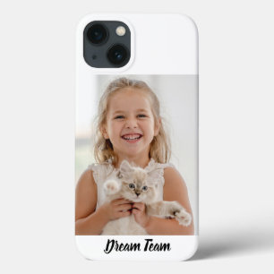 Criança moderna personalizada com foto animal