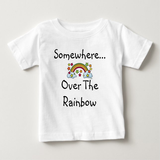 Criança Rainbow T-Shirt (Frente)