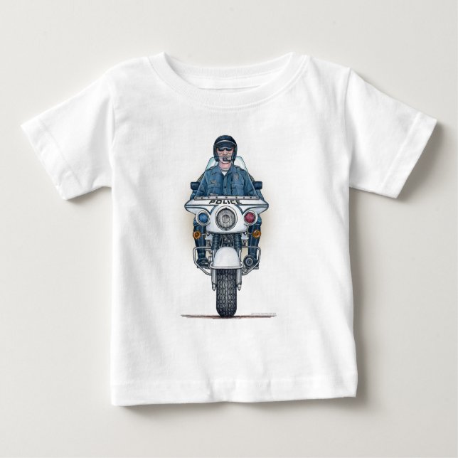 Criança T-Shirt da Polícia (Frente)