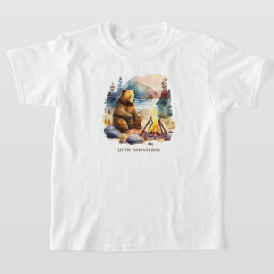 Crianças acampando T-Shirt